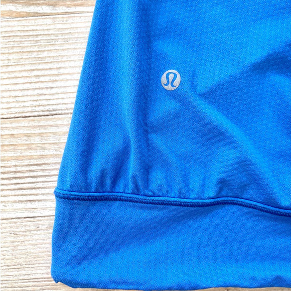 Lululemon Minimalist 2 in 1 Open Back Tank | Pipe‎ Dream Blue Size 8 - Picture 5 of 6
